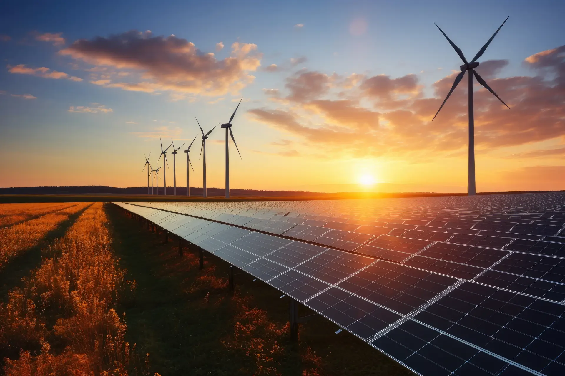 Photovoltaikanlagen in erneuerbaren Energien